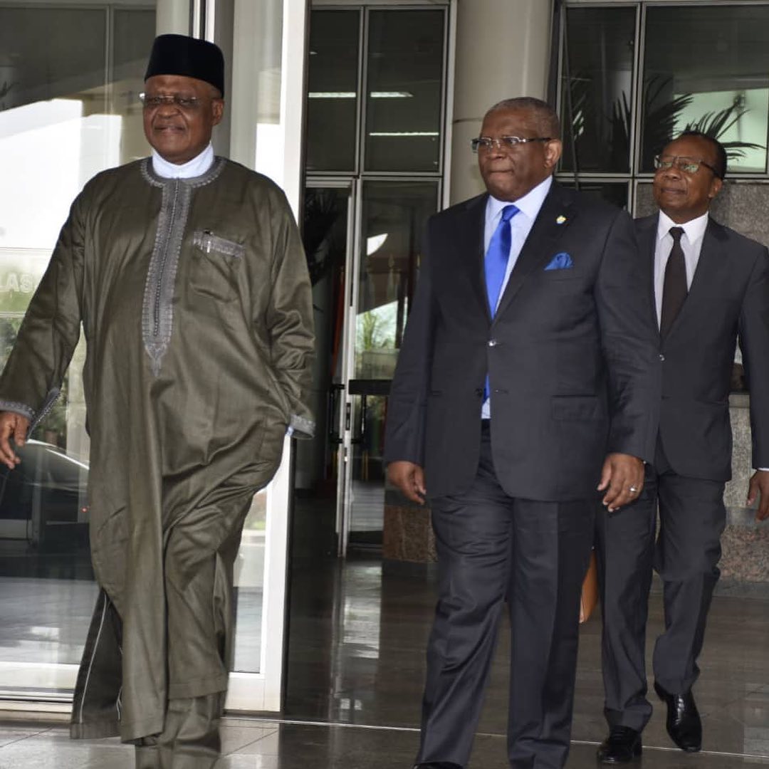Ambassador Zubairu Dada received in audience, the Secretary General of the OACPS