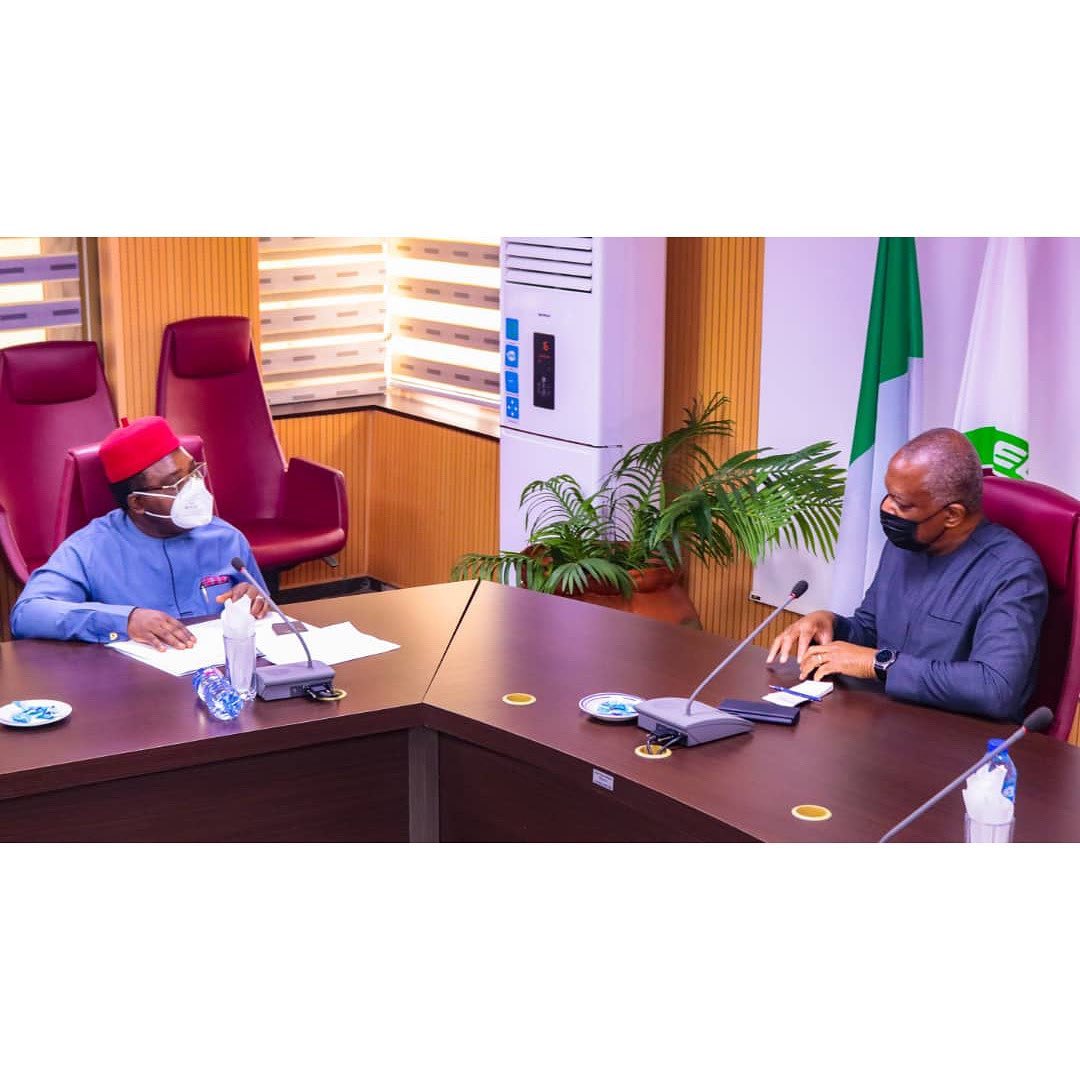 His Excellency Geoffrey Onyeama received in audience the Executive Secretary of the National Human R…