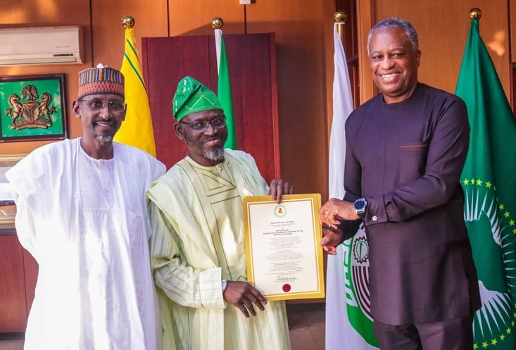 His Excellency Geoffrey Onyeama presented Letters of Credence