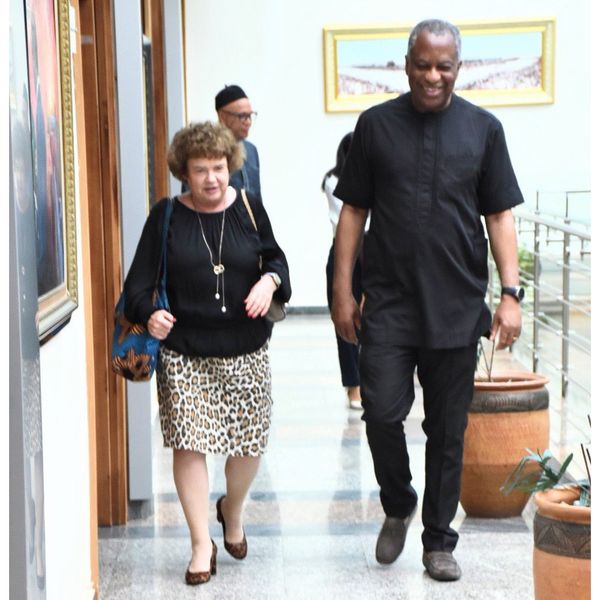 H.E. Geoffrey Onyeama received in audience the British High Commissioner to Nigeria