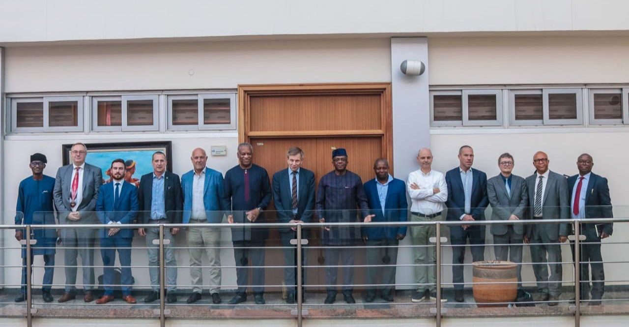 H.E. Geoffrey Onyeama received a Trade Delegation from Belgium.