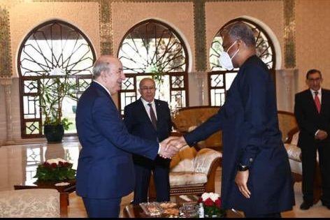 H.E. Geoffrey Onyeama held mutually beneficial talks with H.E. Abdelmadjid Tebboune, President of th…