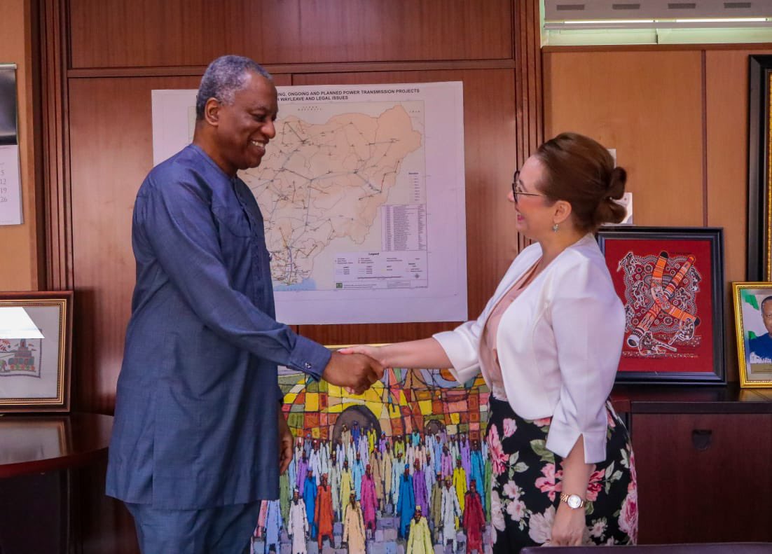 H.E. Geoffrey Onyeama received in audience H.E. (Mrs.) Joanna Tarnawska, Ambassador of Poland to Nig…