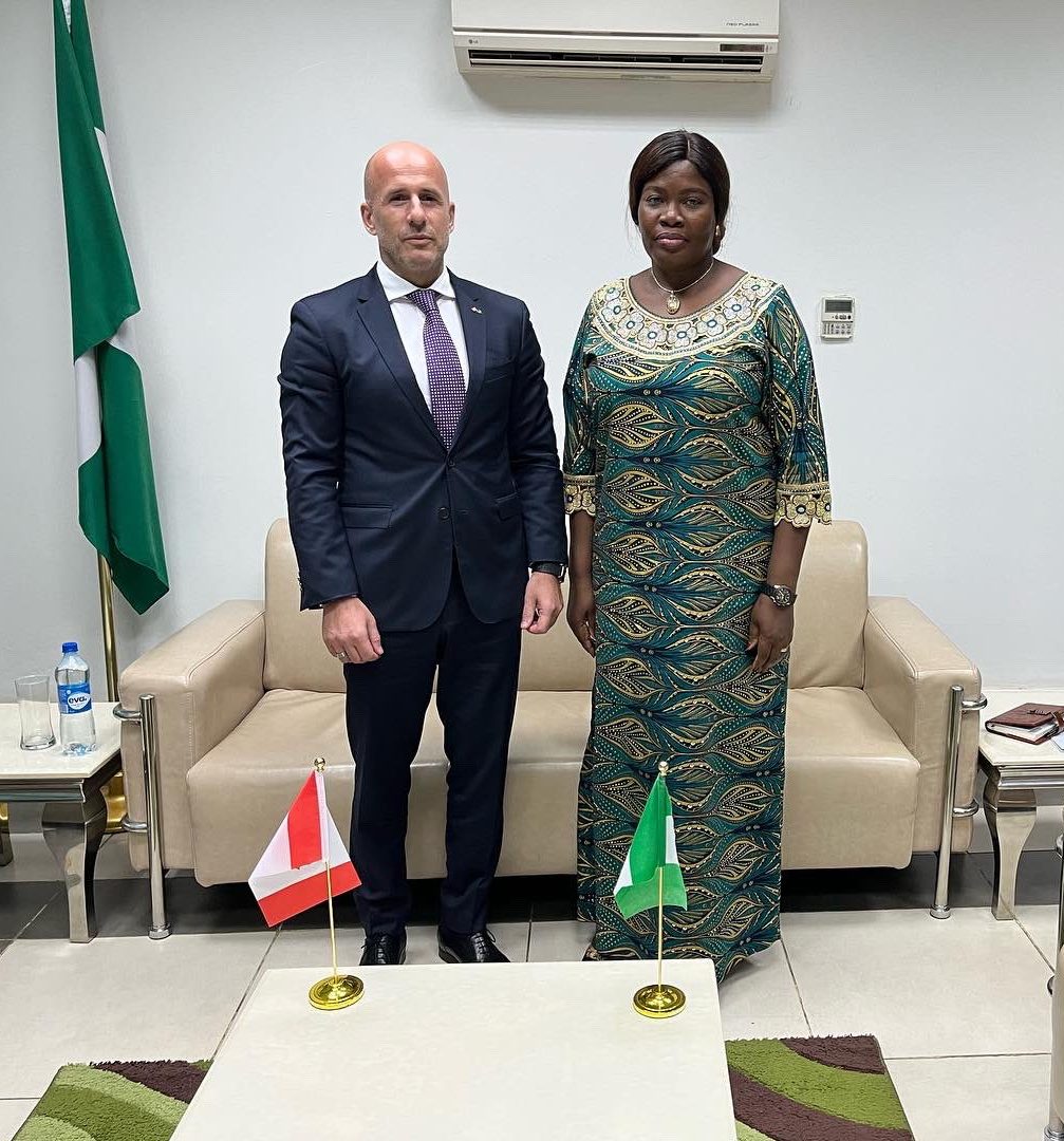 Permanent Secretary, Ambassador Janet Olisa (OON) received the Canadian High Commissioner to Nigeria