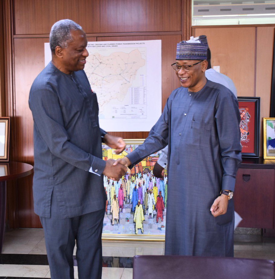 H.E. Geoffrey Onyeama received in audience the Ambassador of Chad to Nigeria