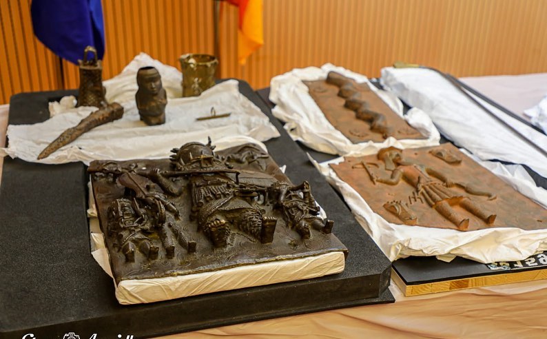 Handover ceremony of 22 pieces of repatriated Nigerian Artifacts from Germany