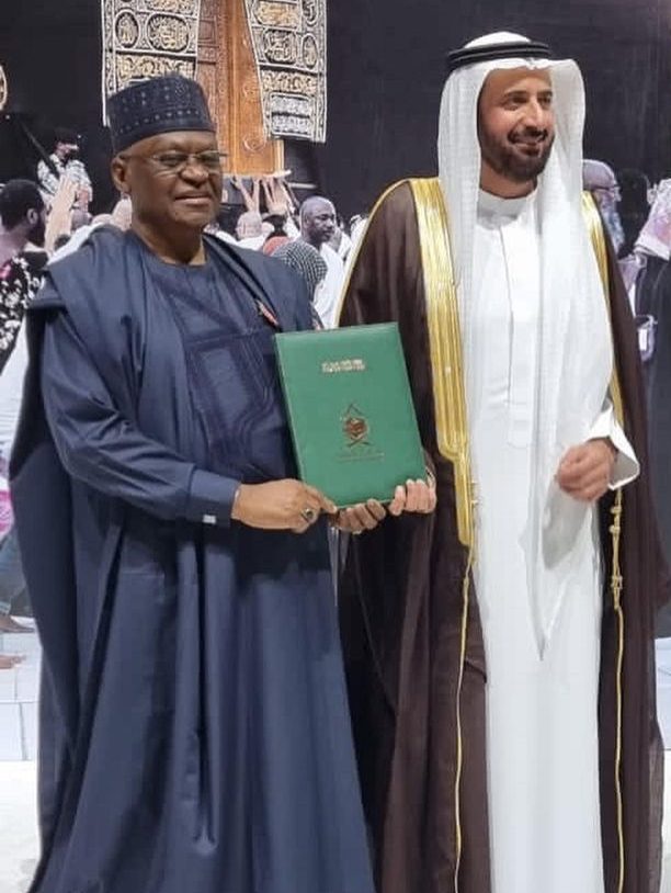 Amb. Zubairu Dada at the ongoing Hajj and Umrah Services Conference and Exhibition (Hajj Expo 2023) …