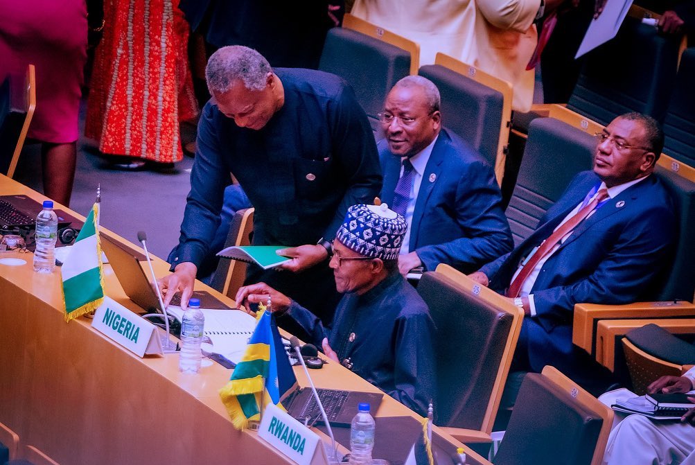 His Excellency Muhammadu Buhari, GCFR participated in the Opening Ceremony of the 36th Ordinary Sess…