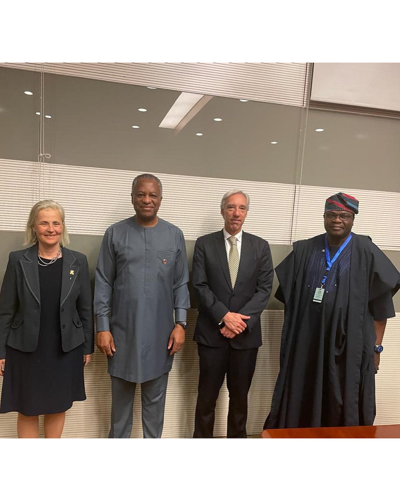 H.E. Geoffrey Onyeama, on the sidelines of the 42nd Ordinary Session of the AU Executive Council