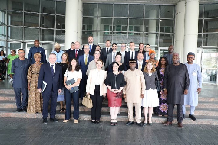 H.E. Zubairu Dada participated at the Opening Session of the 6th Round of Nigeria – EU Human R…