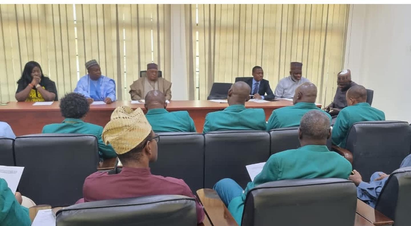 H.E. Zubairu Dada, at an interactive session with the Nigerian Technical Aid Corps Volunteers at the…