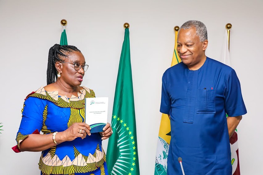 H.E. Geoffrey Onyeama received in audience Dr. Chioma Ejikeme, Executive Secretary of Pension Transi…