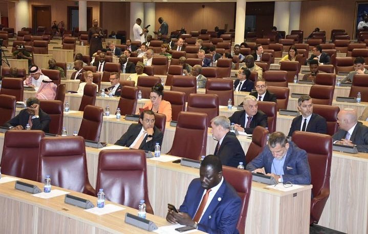 H.E. Geoffrey Onyeama hosted the Diplomatic Corps in Nigeria.