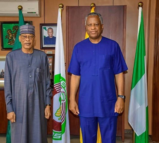 H.E. Geoffrey Onyeama received in audience the Chadian Ambassador to Nigeria, H.E. Abakar Saleh Chah…