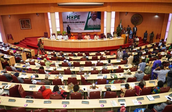 World Press Conference on Preparations for 2023 Democracy Day Celebration under the Chairmanship of …