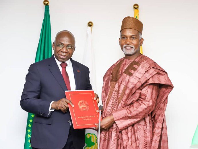 His Excellency Yusuf Maitama Tuggar received on behalf of Mr. President, the special message of the …