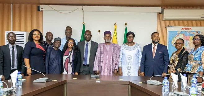 His Excellency Yusuf Maitama Tuggar (OON) received the Director-General, Institute for Peace and Con…