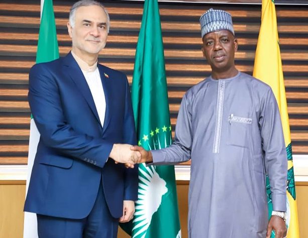 Amb. Adamu Ibrahim Lamuwa received the farewell visit of His Excellency Mohammad Alibak, the outgoin…