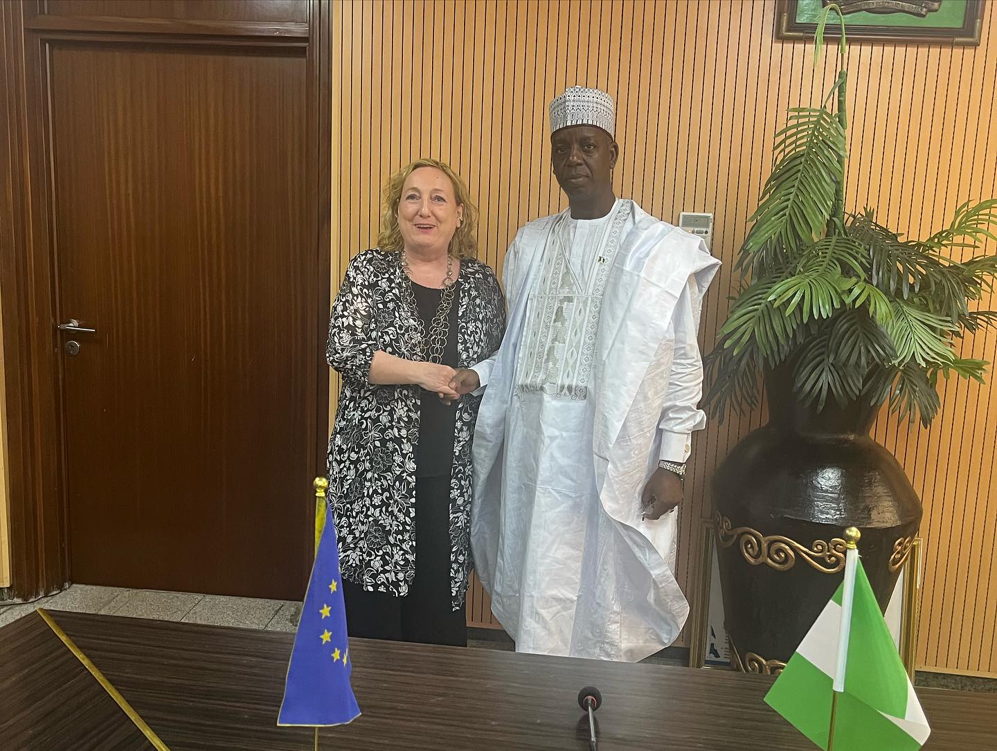 The Permanent Secretary, Ministry of Foreign Affairs, Amb. Adamu Ibrahim Lamuwa received in audience…