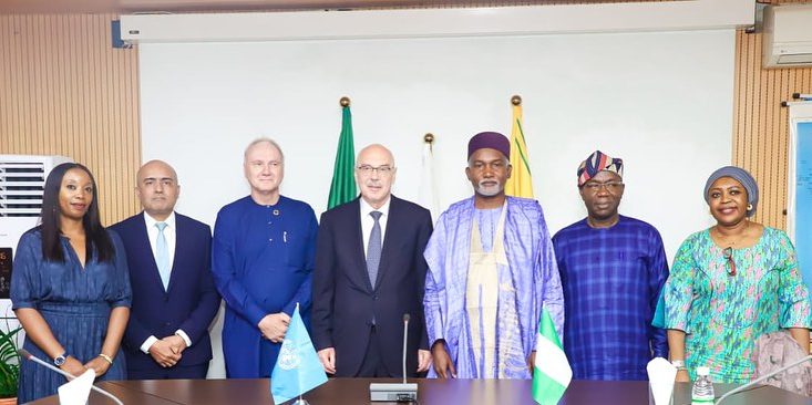 His Excellency Yusuf Maitama Tuggar received the official visit of H.E. Mr. Vladimir Voronkov, Under…