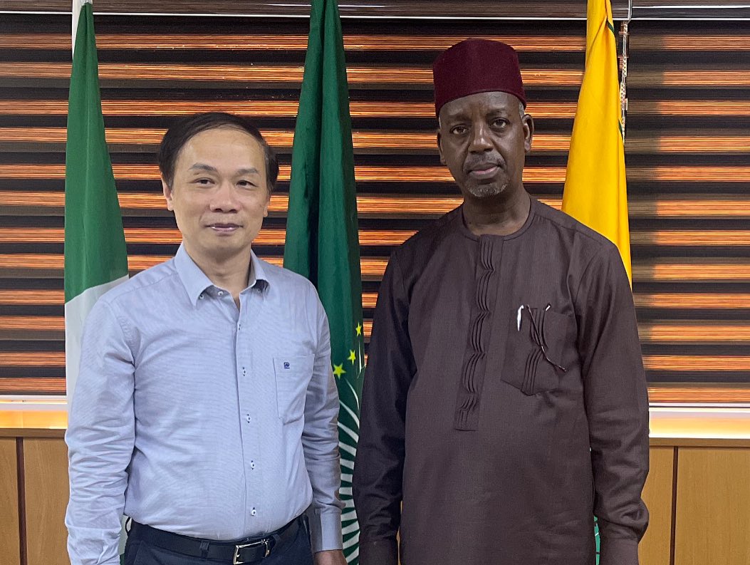 The Permanent Secretary MFA, Amb. Adamu Ibrahim Lamuwa received in audience H.E. Phat Tat Thang, the…