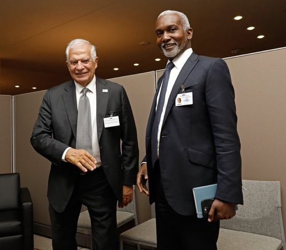 H.E. Yusuf M. Tuggar (OON) had bilateral meeting with Joseph Borrell Fontelles, High Representative …