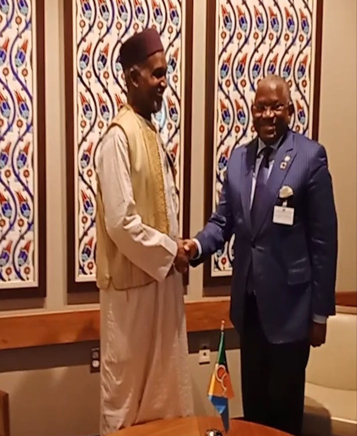 H.E. Yusuf M. Tuggar (OON) met with H. E. Mr. Georges Rebelo Pinto Chikoti, Secretary General of the…