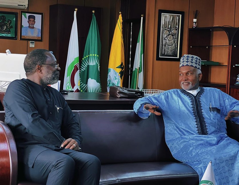 H.E. Yusuf M. Tuggar (OON) received in audience H.E. Dr. Omar Alieu Touray, President of the ECOWAS …