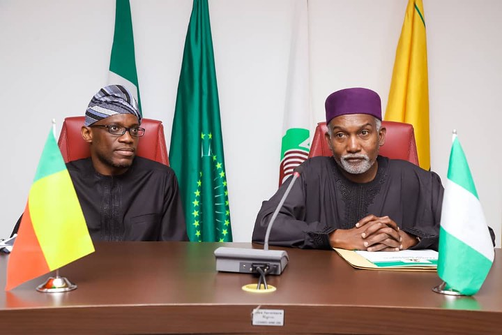 H.E. Yusuf M. Tuggar (OON) received the official visit of H.E. Mr. Olushegun Adjadi Bakari, Minister…