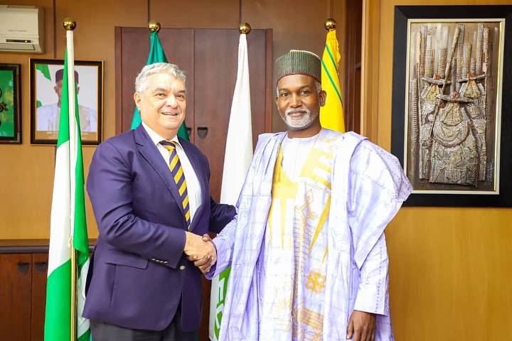 Ambassador Yusuf M. Tuggar (OON) received H.E. Hidayet Bayraktar, Ambassador of Türkiye to Nigeria