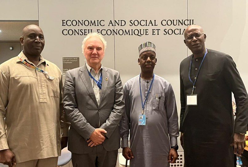 Ambassador Adamu Ibrahim Lamuwa and his team had a meeting with the outgoing United Nations Resident…