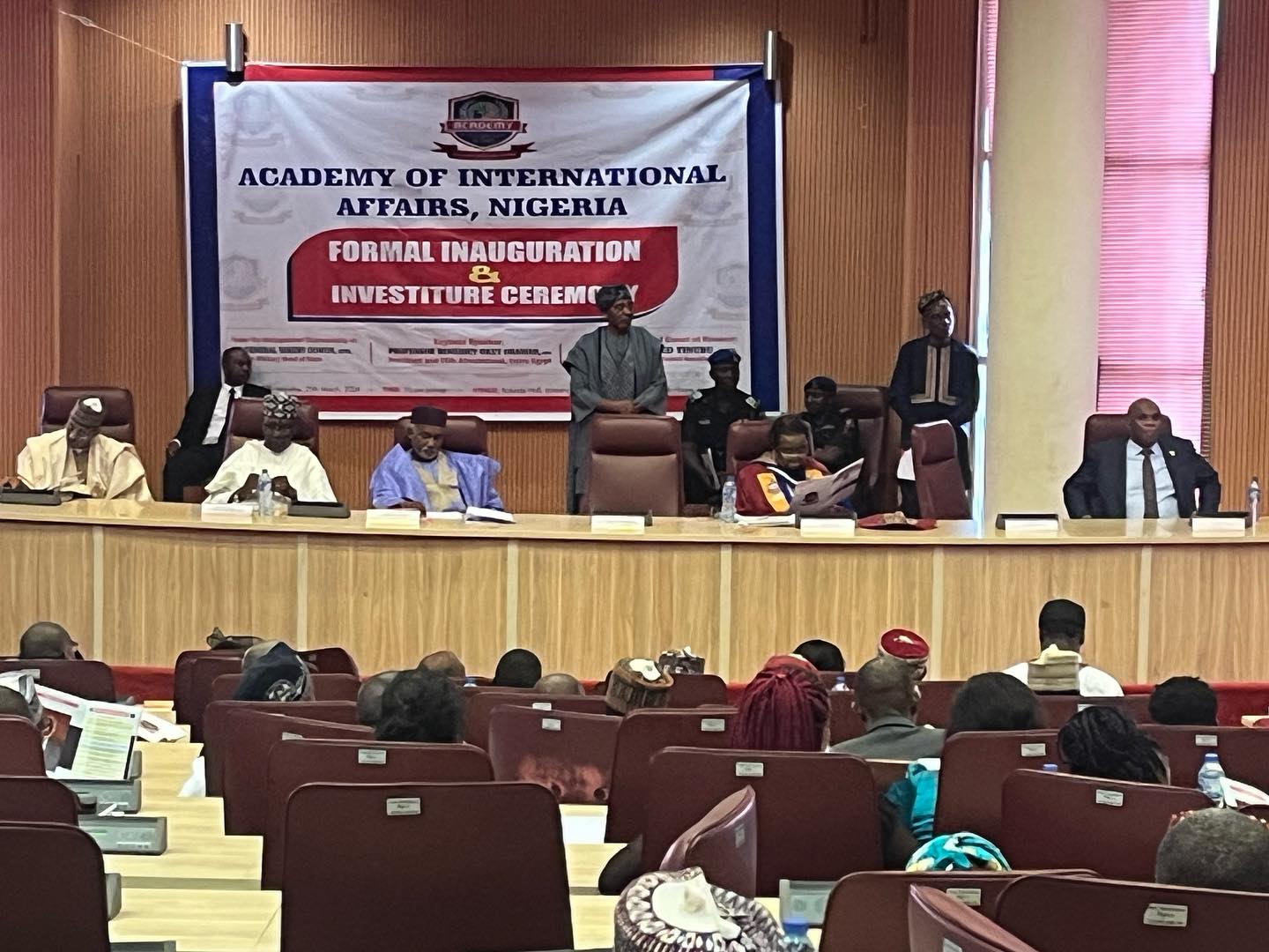 Ambassador Yusuf M. Tuggar ( OON) was Chief Host at the Inauguration of the Academy of International…
