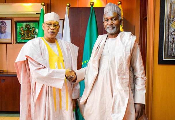 His Excellency Yusuf M. Tuggar (OON) received in audience His Excellency Abakar Saleh Chahaimi