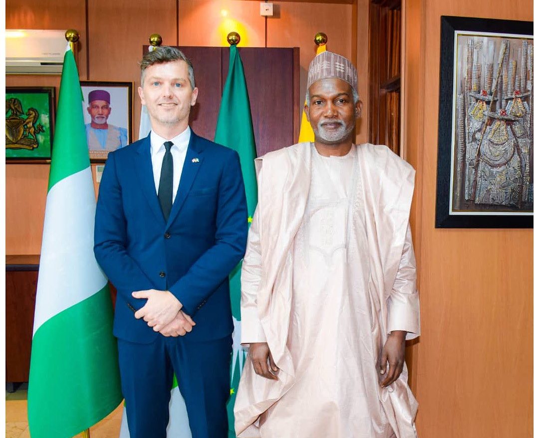 His Excellency Yusuf M. Tuggar (OON) received in audience His Excellency Sune Krogstrup