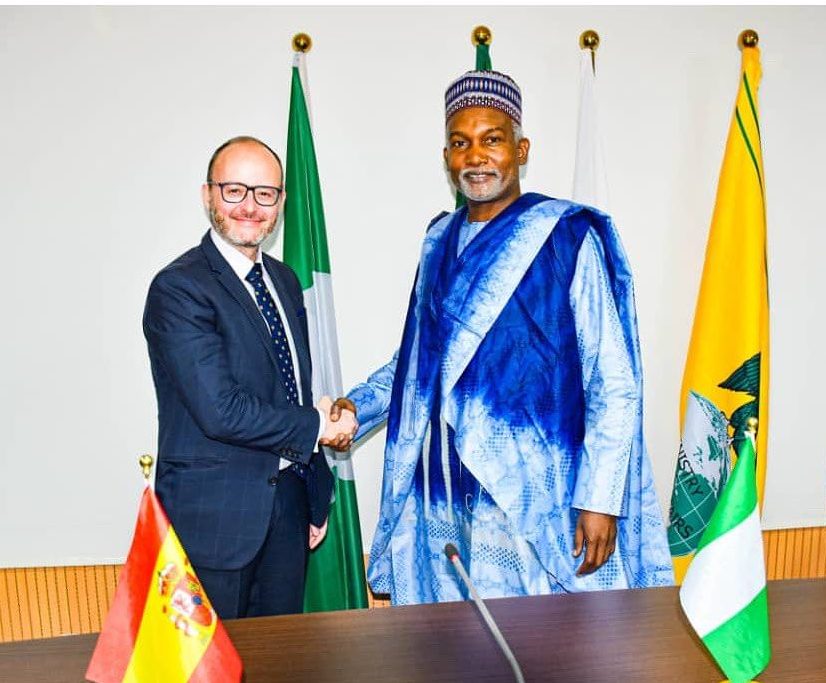 His Excellency Yusuf M. Tuggar (OON) received the visit of H.E. Diego Martinez Bello