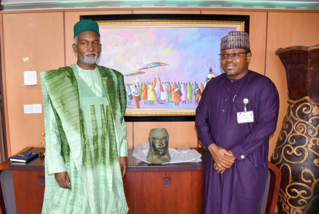 Ambassador Yusuf M. Tuggar (OON) received in audience Amb. Bashir Mohammed Basha