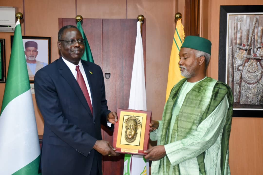 Ambassador Yusuf M. Tuggar (OON) received in audience H.E David Buom Choat
