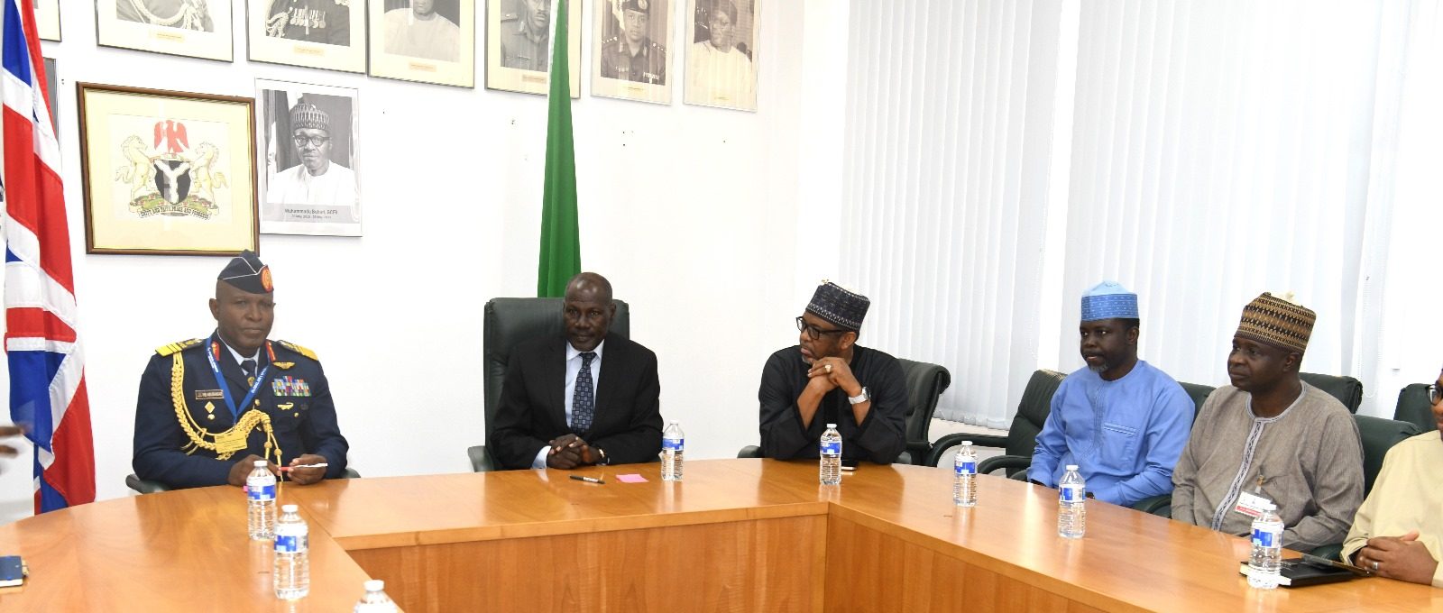 Amb. Mohammed Maina  Maidugu received the Chief of Air Staff, Air Marshall Hassan Abubakar in London…