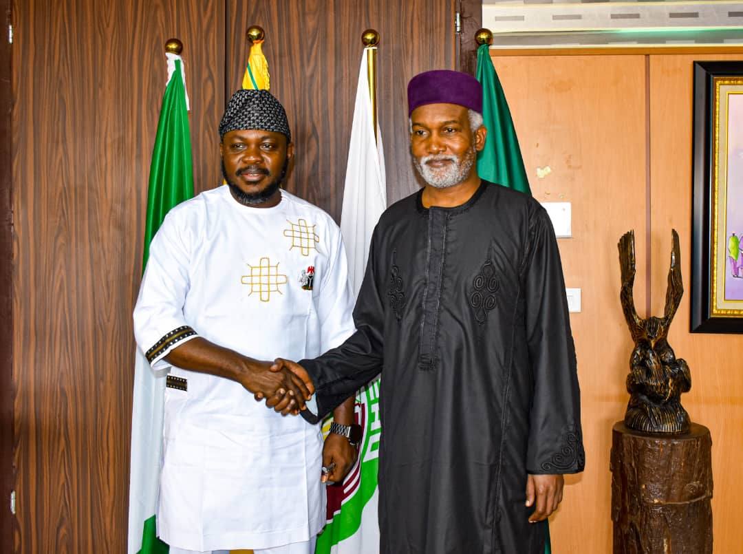 Ambassador Yusuf Maitama Tuggar, received in audience, Hon. Comrade Yusuff Olatunji Kelani.