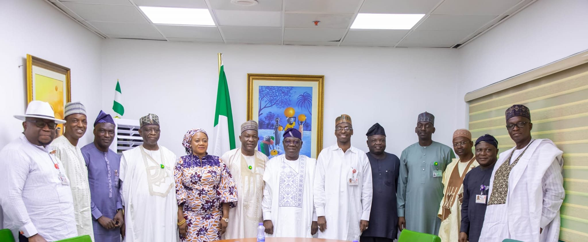 Ambassador Dunoma Umar Ahmed, PhD, received a delegation from the House of Representatives Committee…