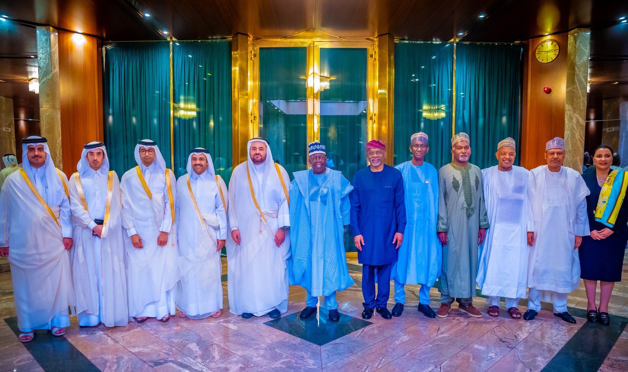 President Bola Ahmed Tinubu received Qatar’s Special Envoy, Minister of State for Foreign Affairs, D…