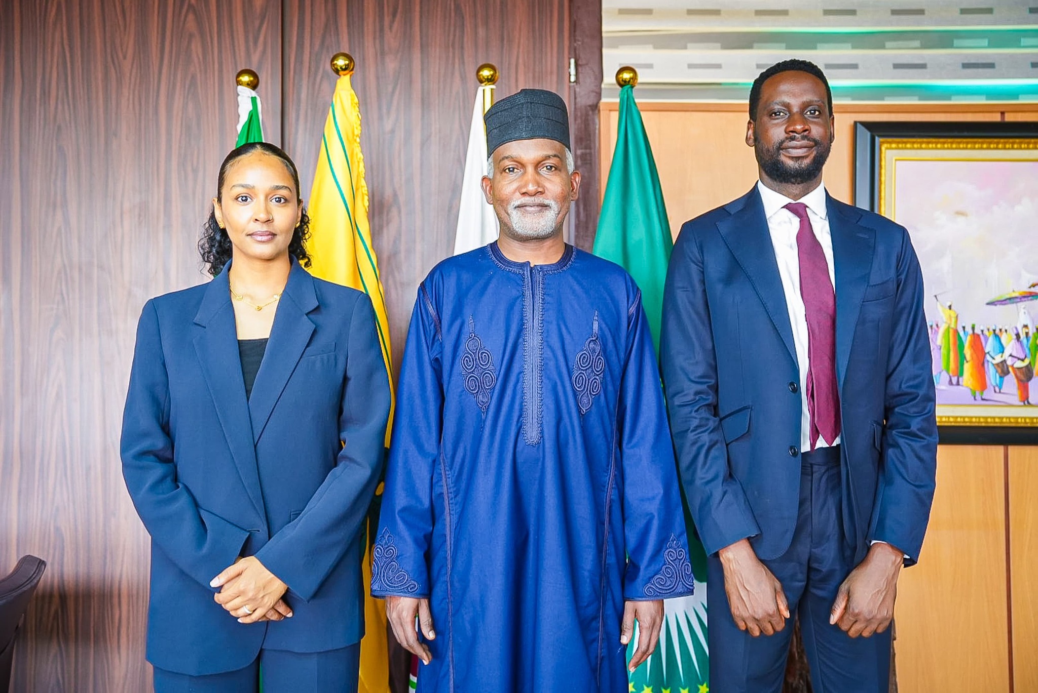 Amb. Yusuf Maitama Tuggar, today received Mr. Chido Dickson Munyati, Head of Regional Agenda, Africa…