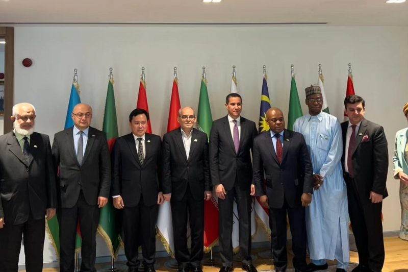 Amb. Dunoma Umar Ahmed, PhD, led the Nigerian Delegation to attend the 49th Session of the D-8 Commi…
