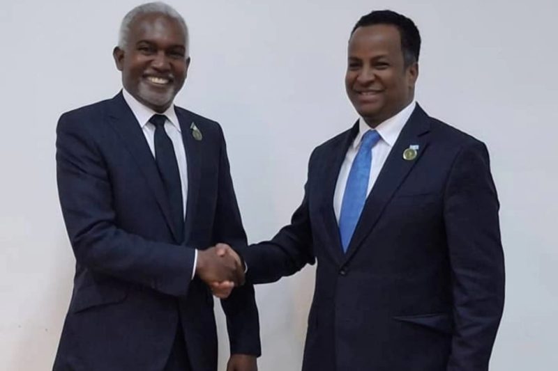 Amb. Yusuf Maitama Tuggar, OON, held bilateral discussions with H.E. Abdisalam Abdi Ali.