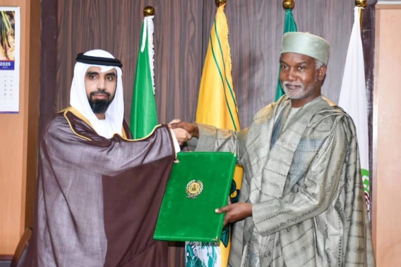 Presentation of Letters of Commission by Mr. Salam Saleh Omar Aljaberi, the new Consul-General of th…