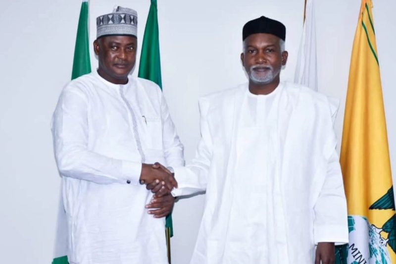 Ambassador Yusuf Maitama Tuggar, received in audience Dr. Yau Usman Idris.