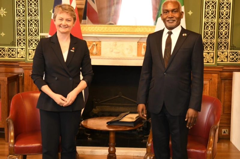 Nigeria, UK Foreign Ministers Meet to Deepen Bilateral Relations.