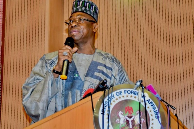 Briefing of members of the Diplomatic Corps by Ambassador Dunoma Umar Ahmed, PhD.