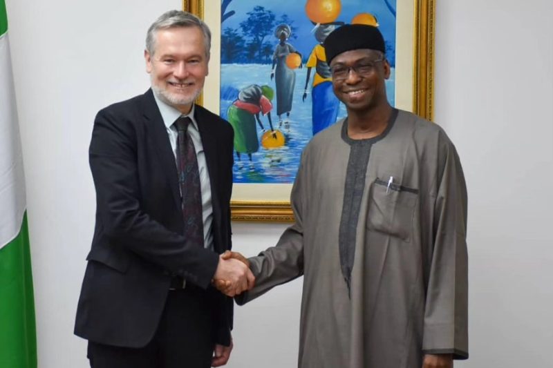 H.E. Ambassador Dunoma Umar Ahmed, on Tuesday received the European Union Ambassador to Nigeria and &hellip;