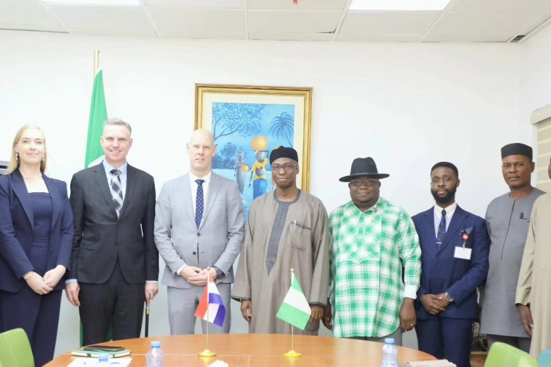 Ambassador Dunoma Umar Ahmed, received Mr. Robert Zimmerman, the Sahel Envoy of the Kingdom of the N&hellip;